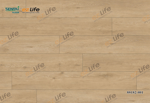 Sentai piso de madeira em pvc rígido anti-risco lvt clique em piso interno spc piso de madeira laminado 88182-001